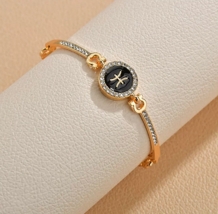 Diamond Zodiac Bracelet